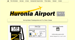 Desktop Screenshot of huroniaairport.com